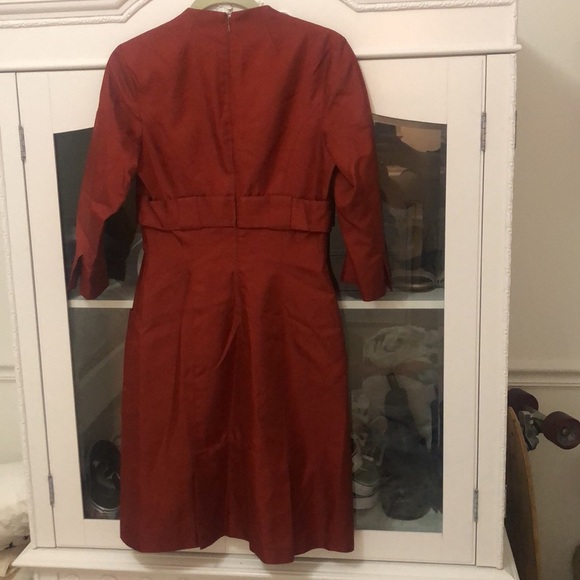 Badgely mishka Rusty orange dress - Picture 8 of 11